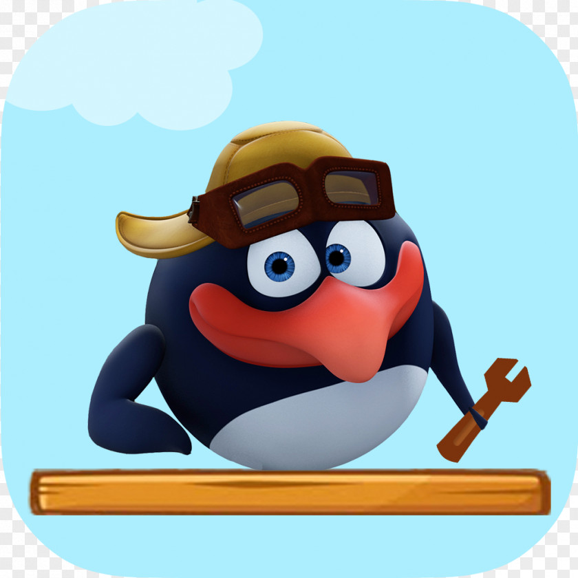 Penguin Pin Krosh Animated Film Character PNG