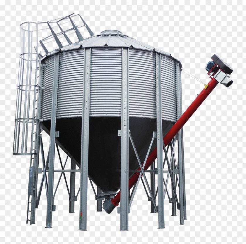 Silo Steel PNG