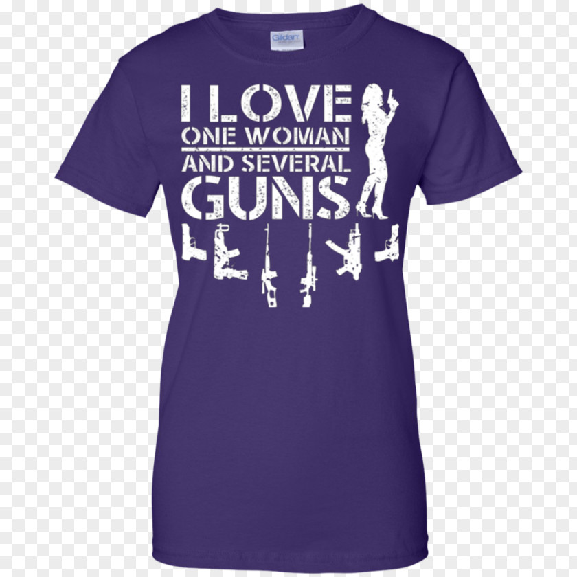 Woman Gun T-shirt Hoodie Sleeve Top PNG