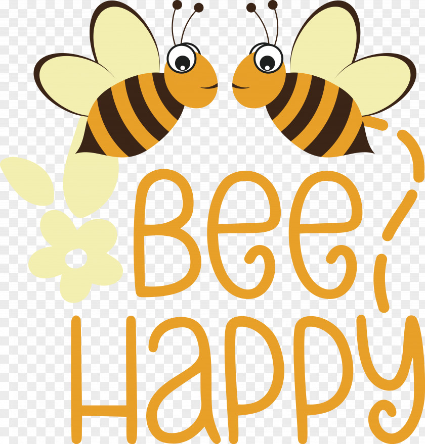Bees Honey Bee Insects Logo Drawing PNG