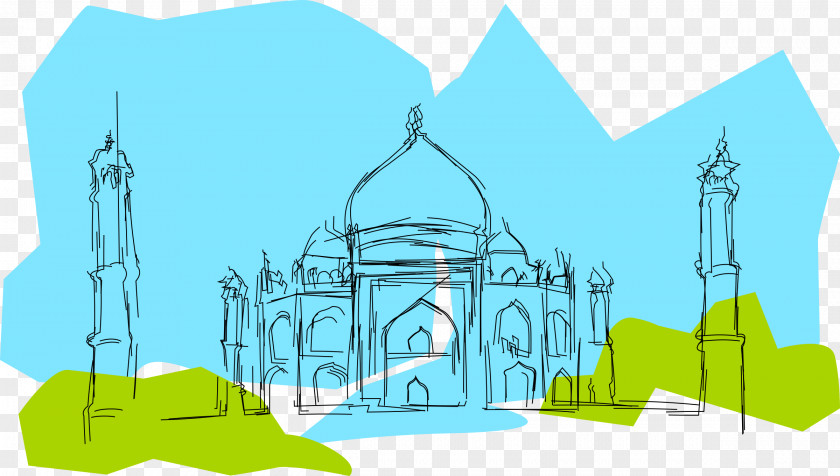 Landmarks Taj Mahal Monument PNG