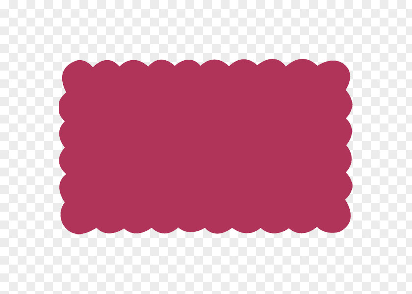 Rectangle Area Scallop Violet Purple PNG