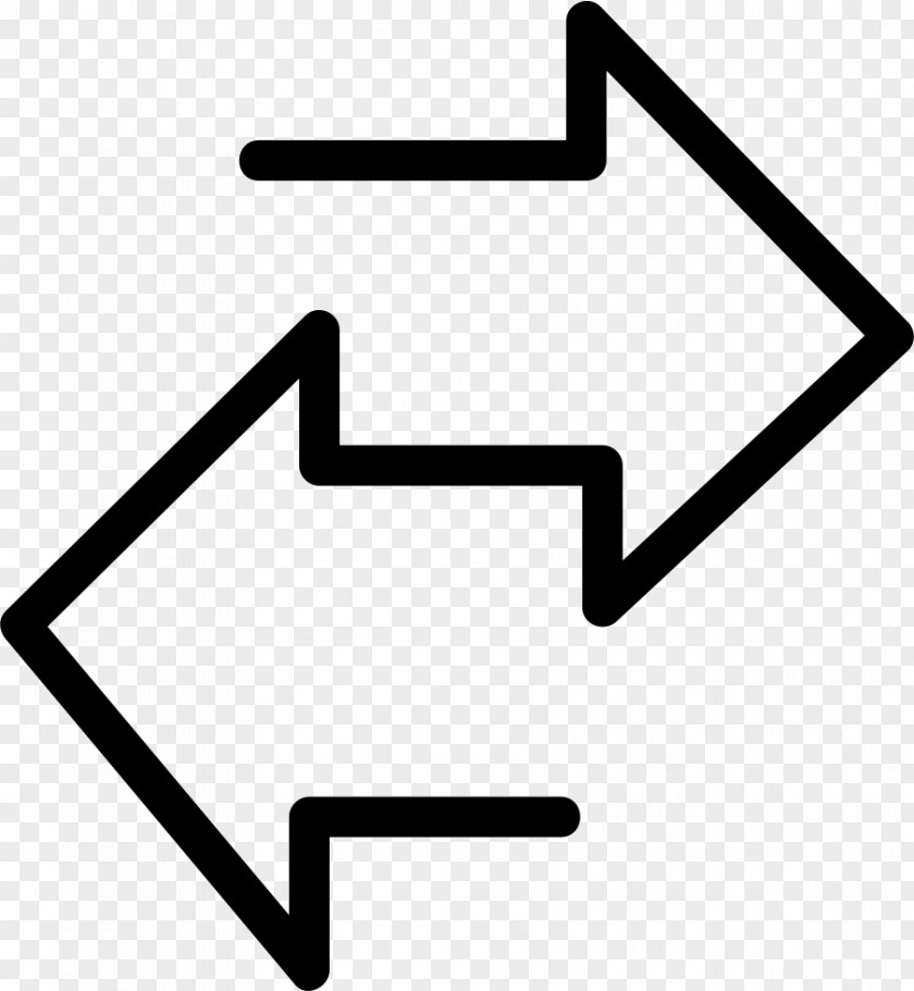 Bi-directional Arrow Business Data PNG