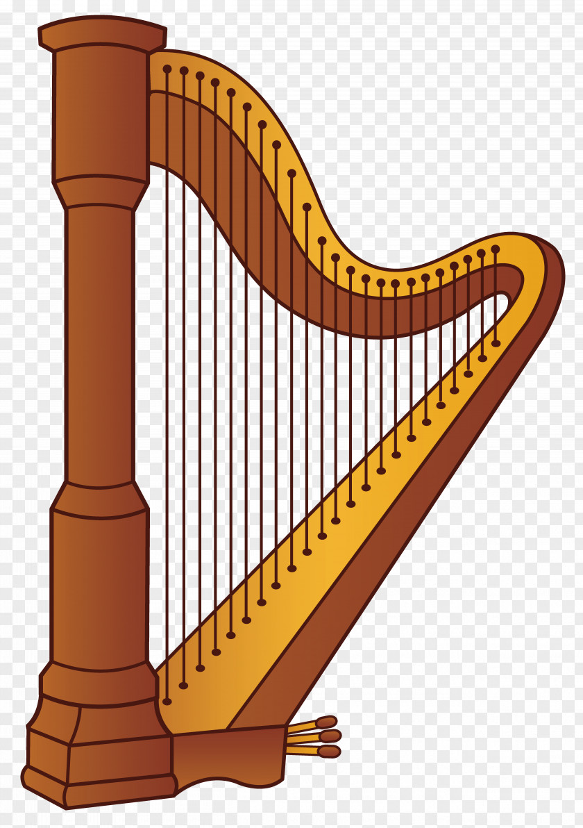 Harp Musical Instruments String Clip Art PNG