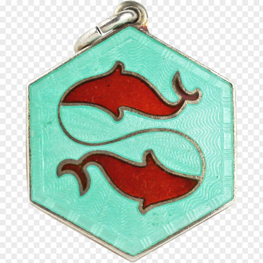 Pisces Turquoise Teal Charms & Pendants PNG