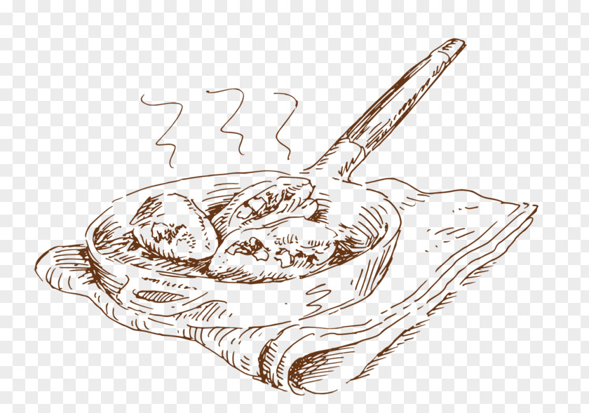 Restaurant Sketch Drawing Royalty-free PNG