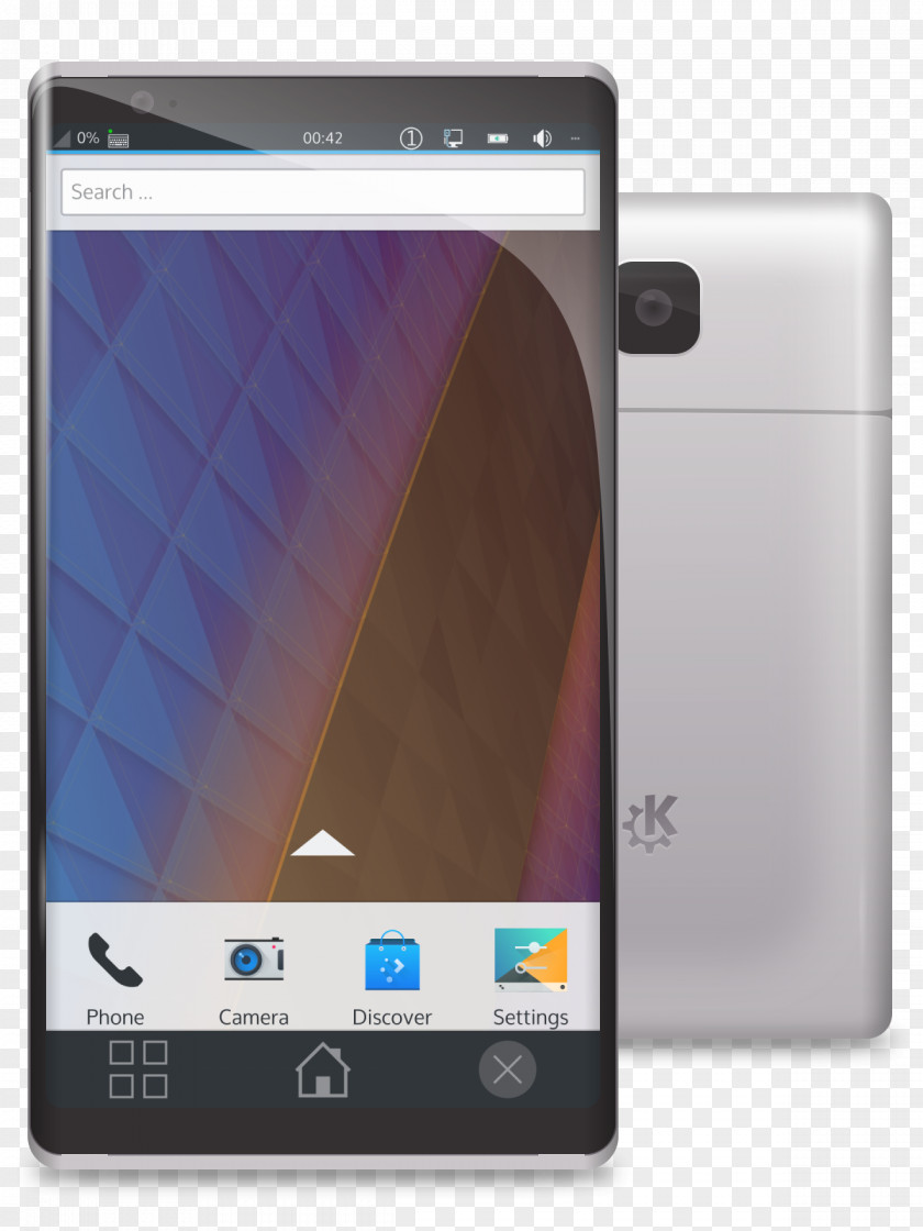 Smartphone KDE Plasma 4 Mobile Phones Neon PNG