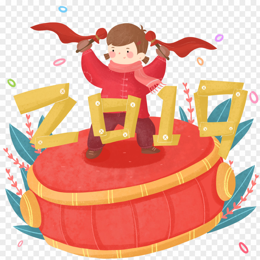 Binge Business Illustration Chinese New Year Year's Day Eve PNG