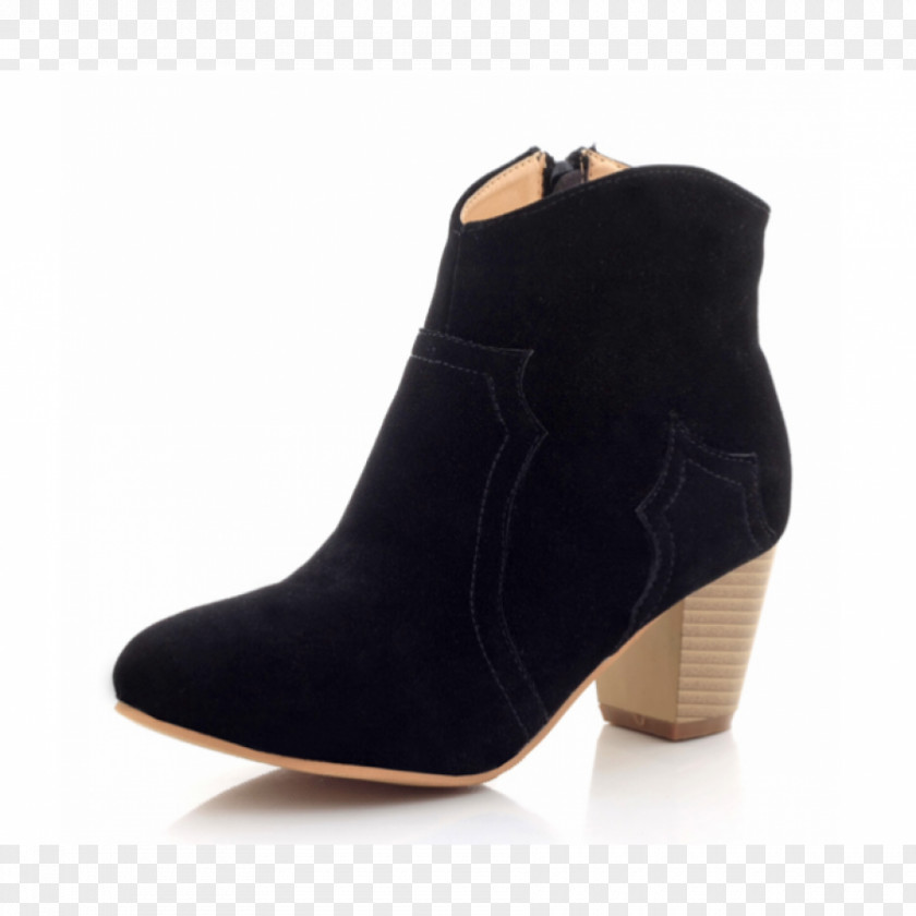 Boot Suede High-heeled Shoe PNG