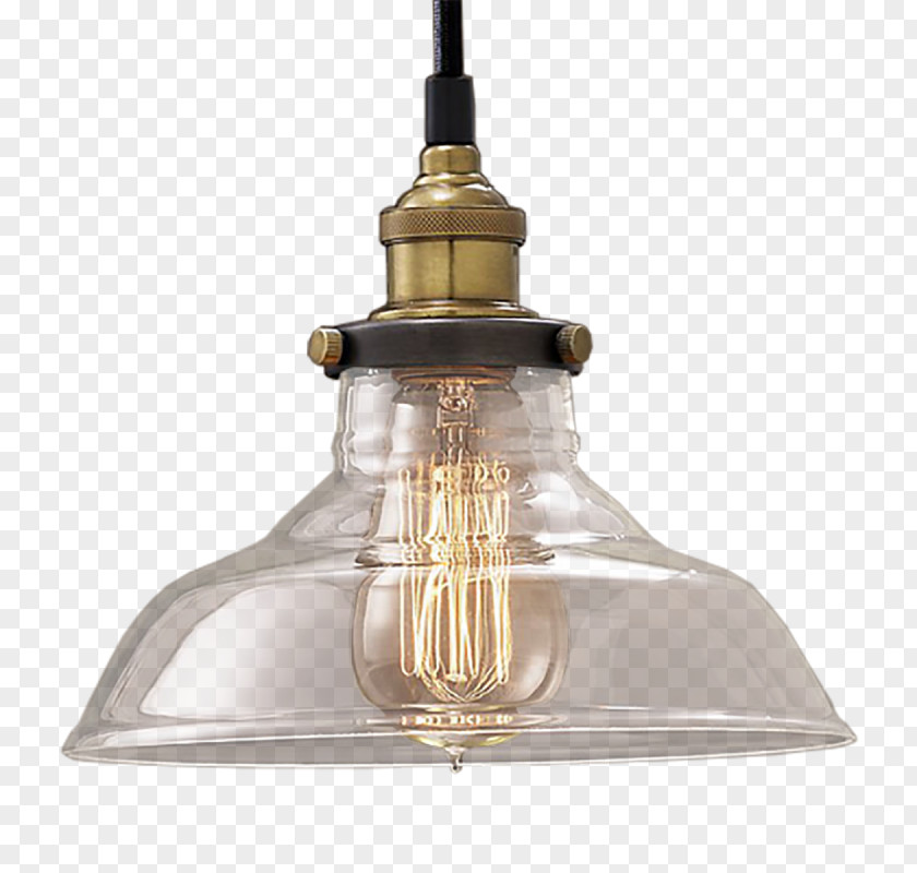 Brass Light Fixture Incandescent Bulb Lighting Light-emitting Diode PNG
