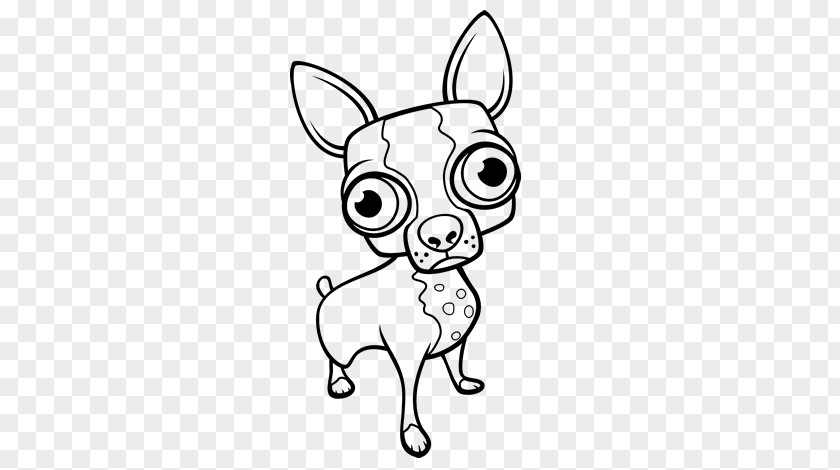 Coloring Book Chihuahua Dobermann Pug Drawing PNG