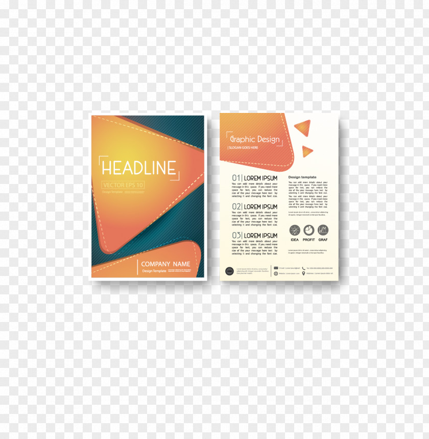 Creative Brochure Design PNG