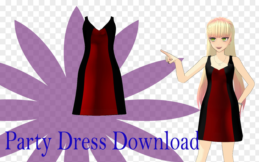 Dress Up Party MikuMikuDance Clothing Frock PNG
