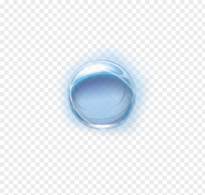 Floating Drops Of Water Circle PNG