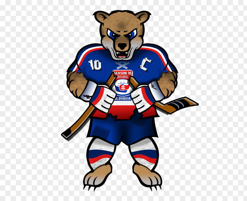 Ice Hockey World Championships Slovak Men's National Team Mascot PNG