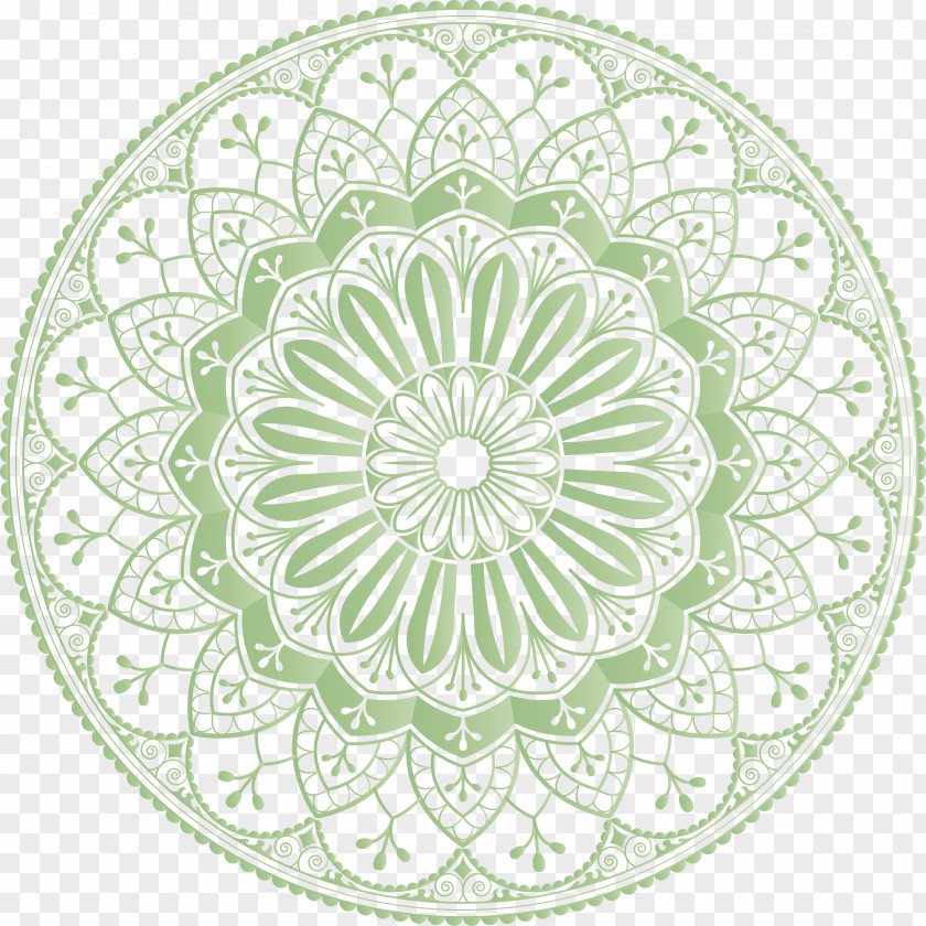 Mandala Flower Art PNG