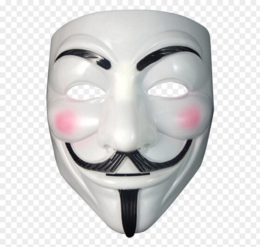 Mask Gunpowder Plot Guy Fawkes Million March Halloween Costume PNG