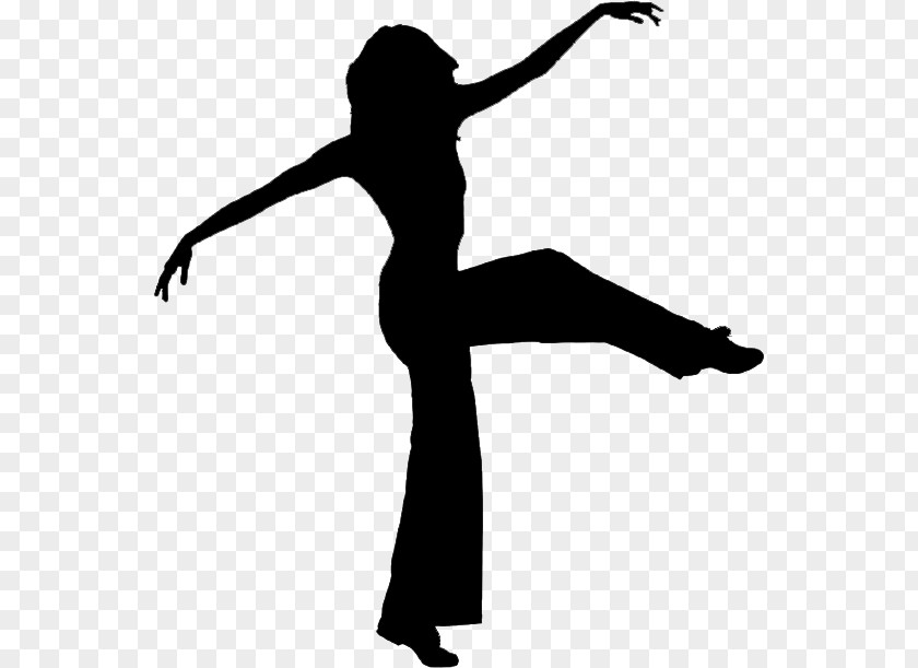 Modern Dance Shoe Clip Art Silhouette PNG