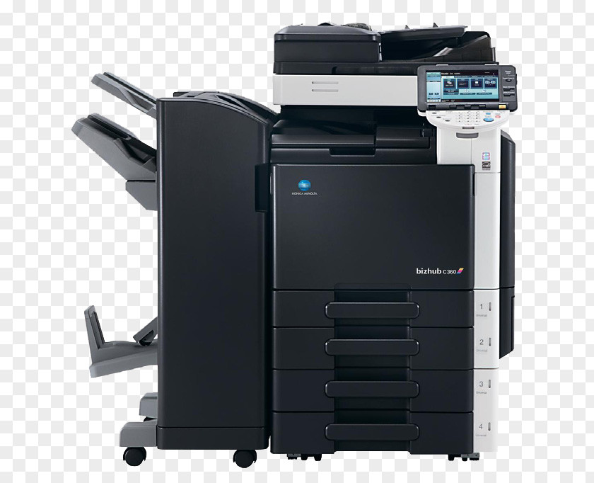 Printer Multi-function Konica Minolta Photocopier Image Scanner PNG