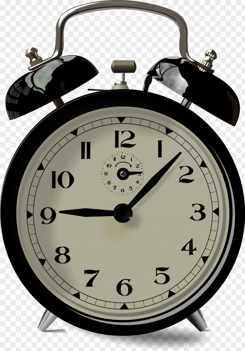 Retro Alarm Clock Daylight Saving Time In The United States PNG