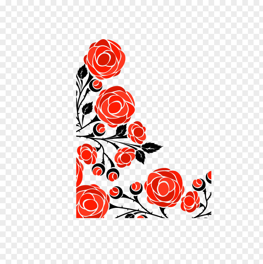 Rose Beach Euclidean Vector PNG