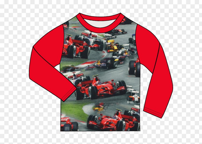 T-shirt Formula 1 Red Sleeve PNG