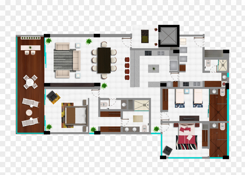 Design Floor Plan Residential Area Property PNG