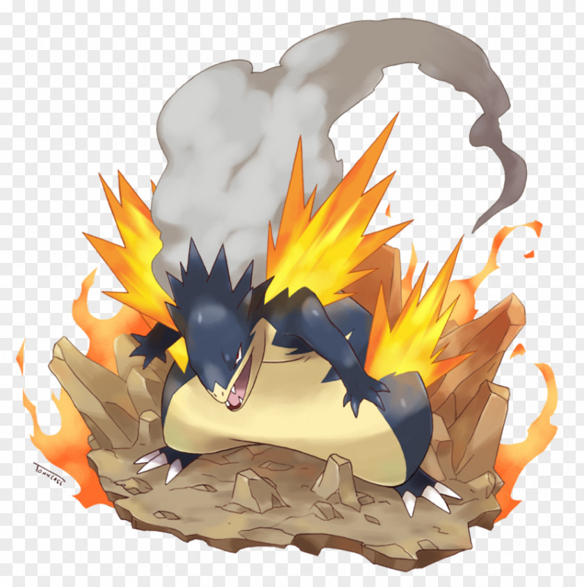 Fake News Typhlosion Pokémon X And Y Feraligatr Art Meganium PNG