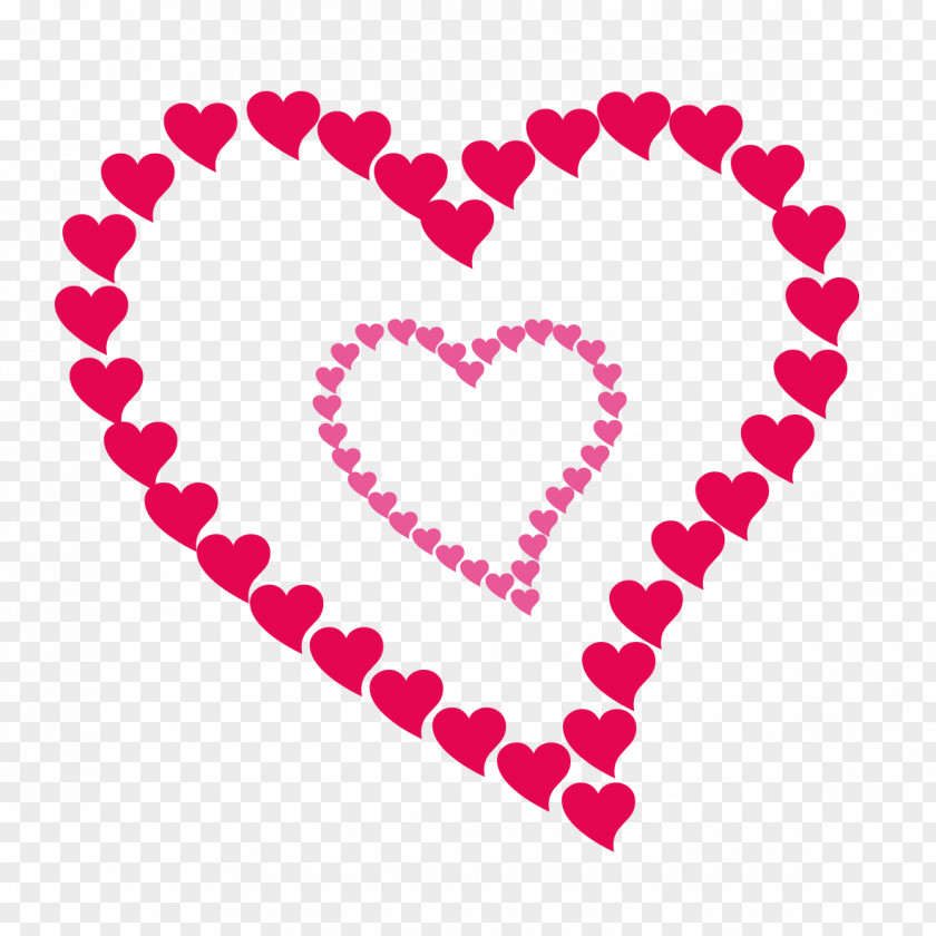 Love Combined Shape Heart Clip Art PNG