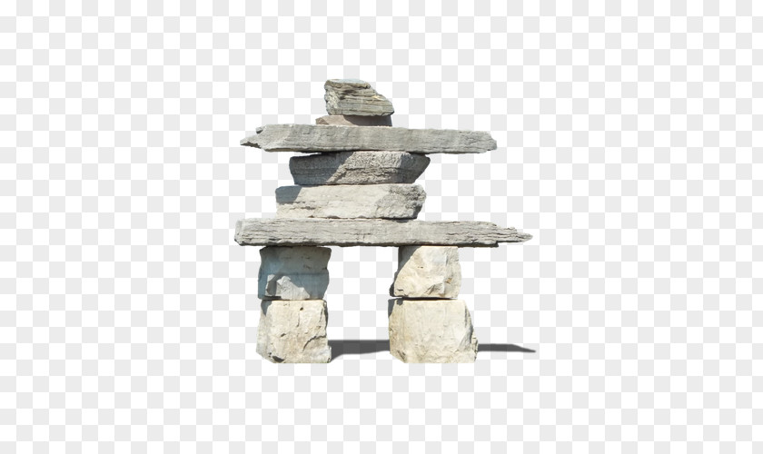 Rockery Stone Inuksuk ForgetMeNot Rock Inuit Art PNG