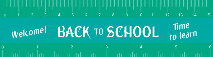Back To School Banner PNG