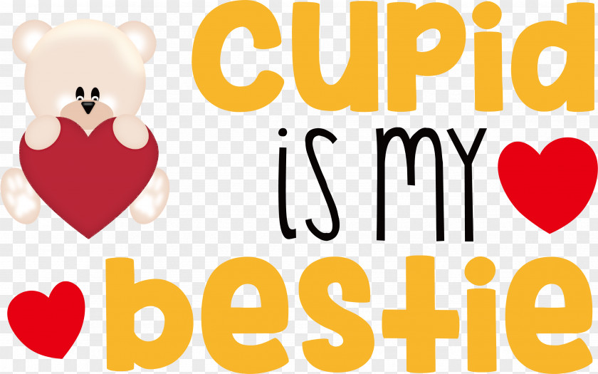 Cupid Valentines Day Quote PNG