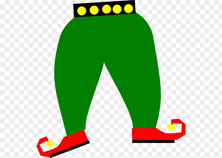 Green Shoes Cliparts Santa Claus Christmas Elf Costume Clip Art PNG