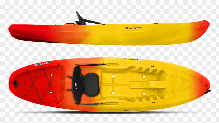 Boat Sit-on-top Kayak Perception Rambler 9.5 Sea PNG