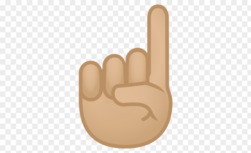 Emoji Thumb Index Finger Pointing PNG