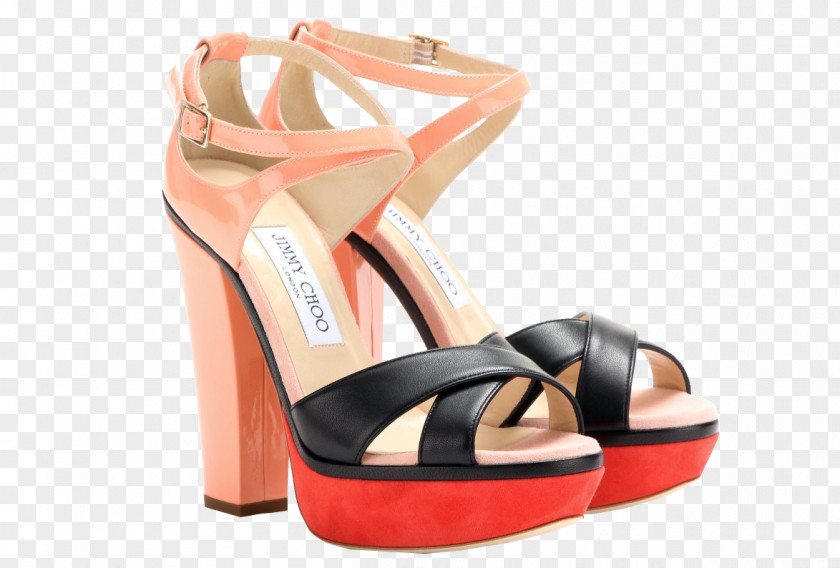 Platform Shoes Sandal High-heeled Shoe Court Stiletto Heel PNG