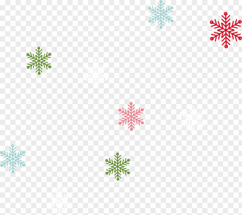 Vector Snowflakes Euclidean Illustration PNG