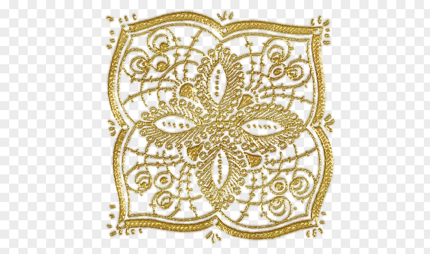 Gold Lace Pattern Visual Arts Blog PNG