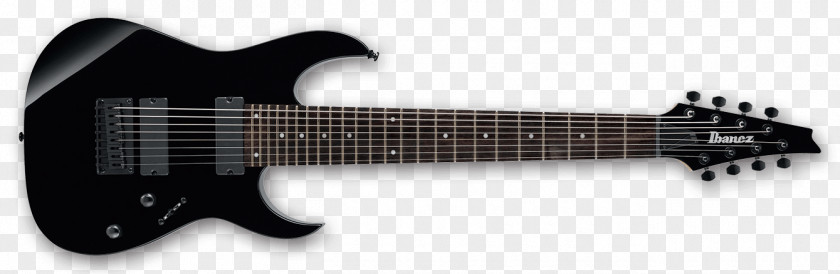 Guitar Ibanez RG8 Electric Eight-string Musical Instruments PNG