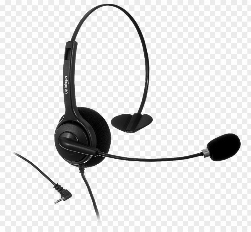 Headphones YEALINK YHS33 Corded Monaural NC Headset Computer Keyboard Telephone PNG