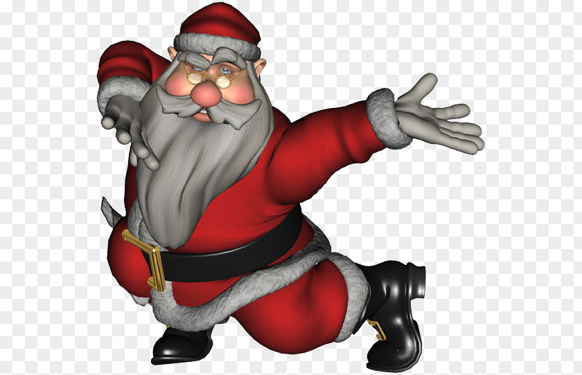 Santa Claus Dance Animation PNG
