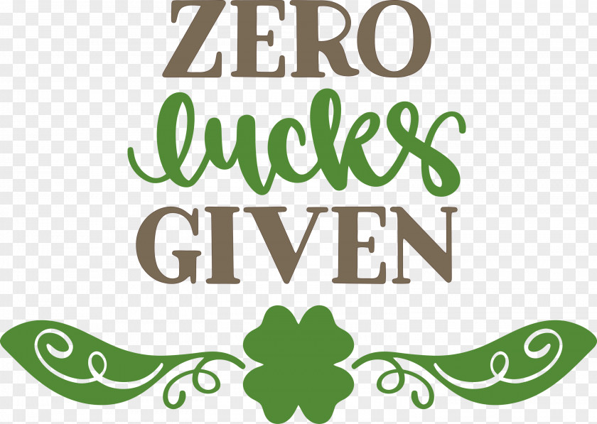 Zero Lucks Given Lucky Saint Patrick PNG