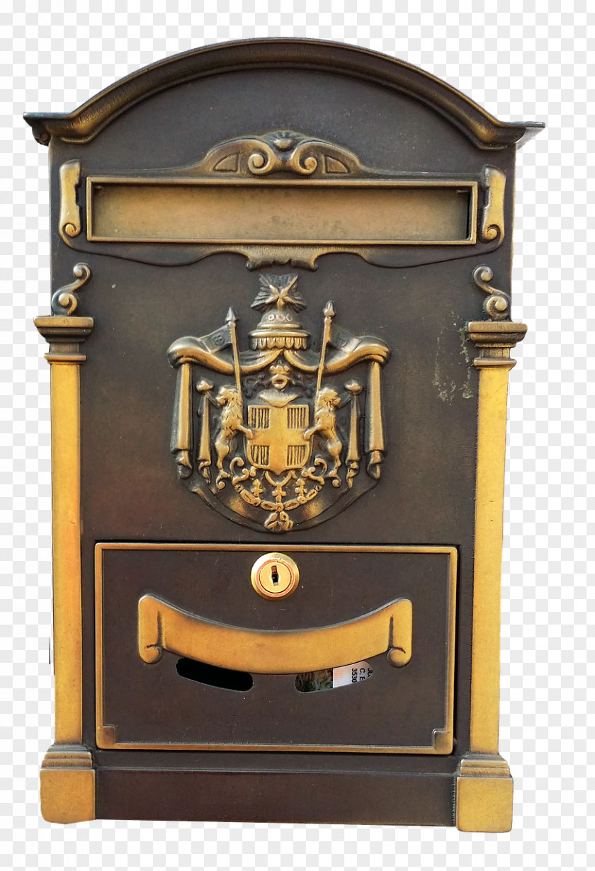 Brass Mail Post Box Letter Post-office PNG