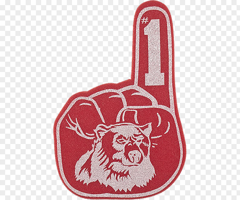 Hand Foam Finger Baseball Glove PNG