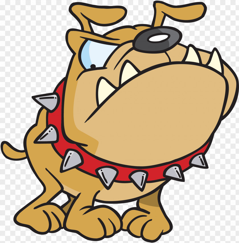 Mean Dog Cliparts Bull Terrier Bulldog Puppy Cartoon Clip Art PNG