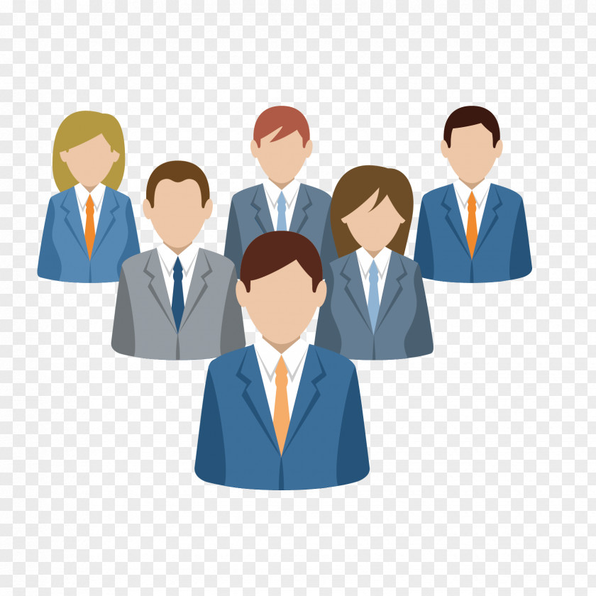 Business Vector Graphics Businessperson Teamwork Clip Art PNG