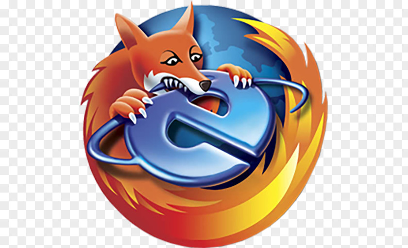 Firefox Internet Explorer 6 Web Browser Add-on PNG browser Add-on, A cute and ferocious fox gnawing clipart PNG