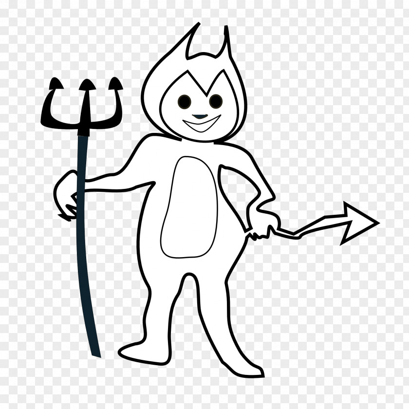 Little Devil Tasmanian Coloring Book Satan Demon PNG