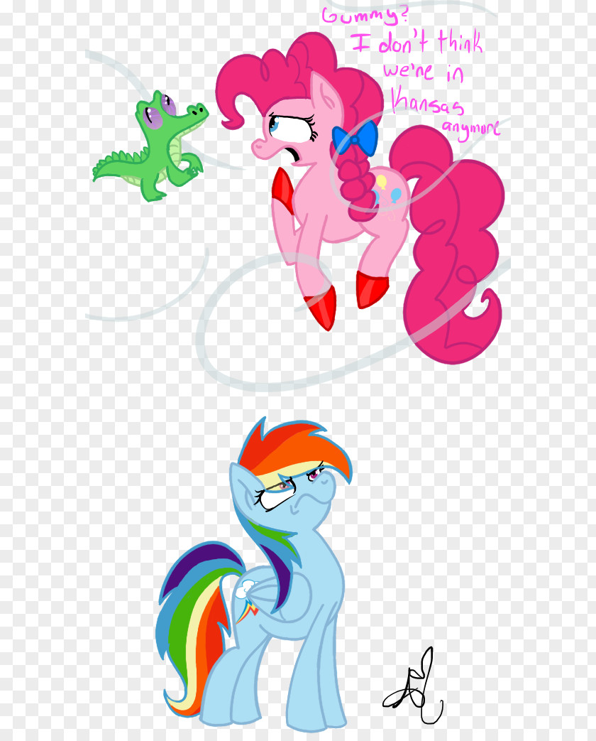 Rainbow Tiger Pony Dash Pinkie Pie Drawing Over The PNG