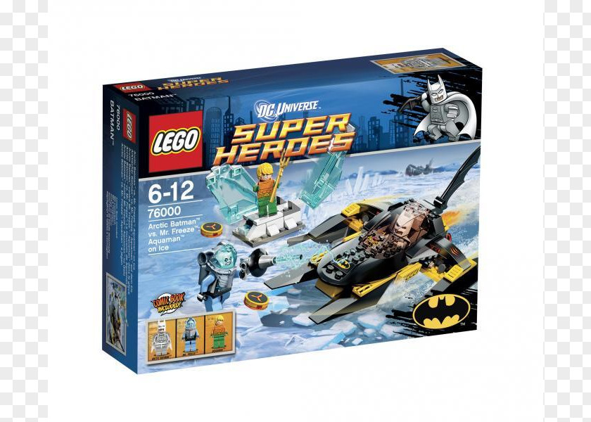 Batman Batwing Mr. Freeze Lego Super Heroes Batboat PNG